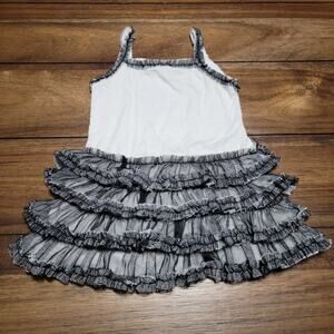 Nannette Infant Tank Dress w/ Layered Tulle - Size 18M
